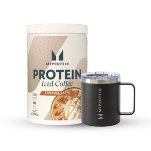 Proteinowy zestaw mrożonej kawy - Flavour Iced Caramel Latte